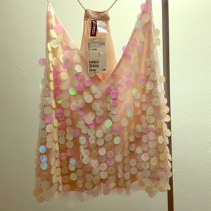 Sequin tank Top